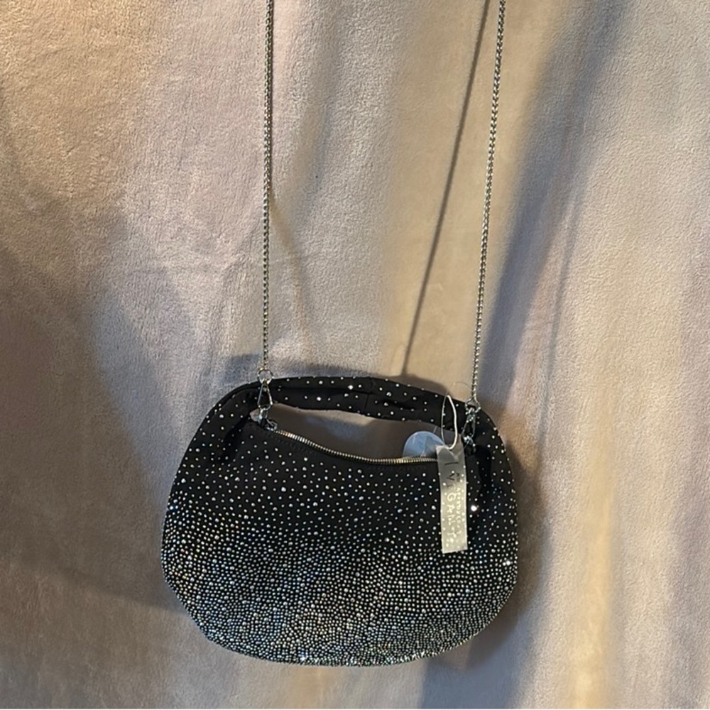 Elegant Black and Silver Women's Bag